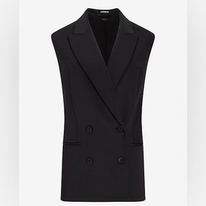 Express Sleeveless Blazer